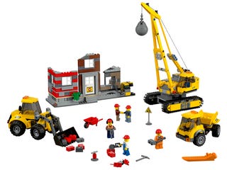 LEGO Demolition Site